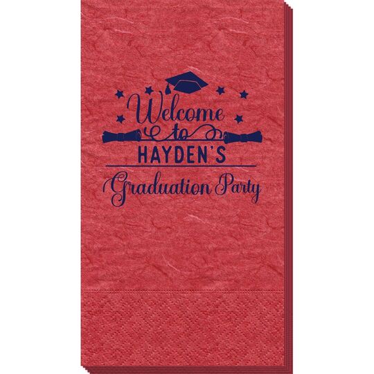 Graduation Party Bali Guest Towels